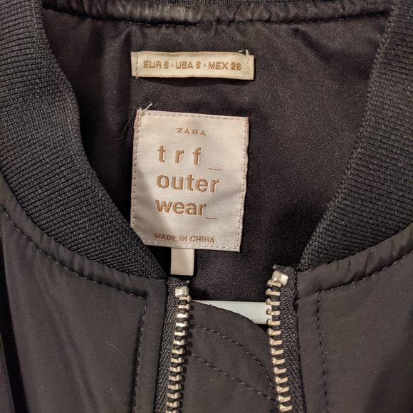 Black Bomber jacket - Picture 2 of 3